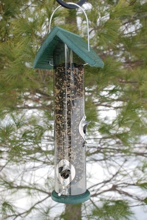 Picture of Woodlink WLNAGGTUBE4 Going Green Recycled 18 in Tube Seed Fdr