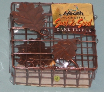 Picture of Heath HEATH2304 Decorative Leaf Suet Basket