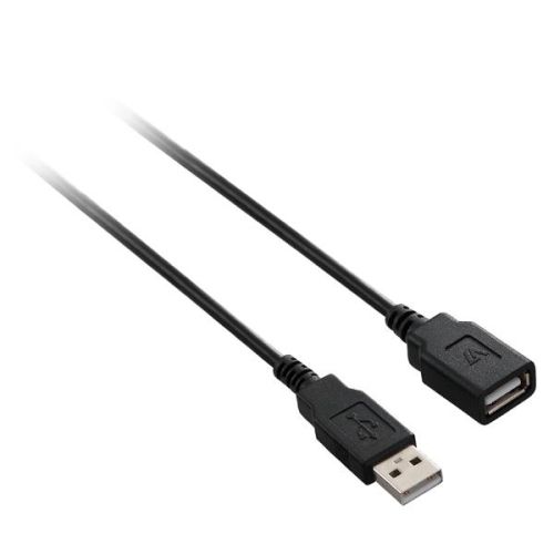 Picture of 6Ft Usb A To A M-F Usb 2.0Extension Cable Black