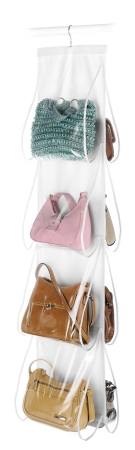 Picture of Whitmor Mfg. White Hanging Purse Organizer  6044-14