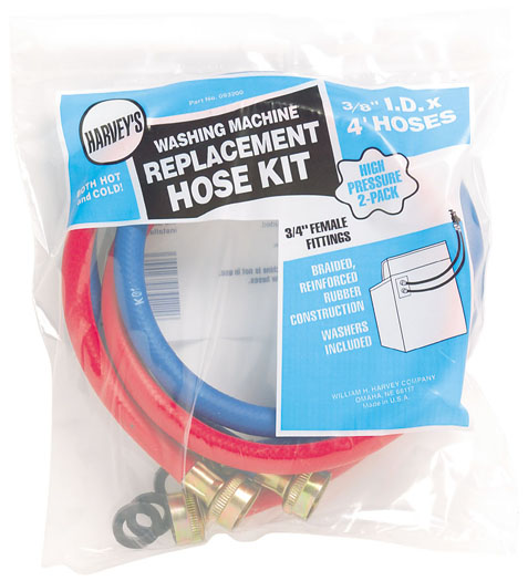 Picture of Wm Harvey Co Replacement Washing Machine Hose 2 Pack 093200