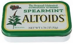 Picture of Altoids 606000 1.76oz. Spearmint Snacks