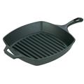 Lodge Square Cast Iron Grill Pan L8SGP3 Lodge Square Cast Iron Grill Pan L8SGP3