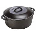 Lodge 5 Quart Logic Dutch Oven With Loop Handles L8DOL3 Lodge 5 Quart Logic Dutch Oven With Loop Handles L8DOL3