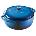 Lodge 7.5 Quart Caribbean Blue Dutch Oven EC7D33 Lodge 7.5 Quart Caribbean Blue Dutch Oven EC7D33