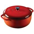 Lodge 7.5 Quart Island Spice Red Dutch Oven EC7D43 Lodge 7.5 Quart Island Spice Red Dutch Oven EC7D43