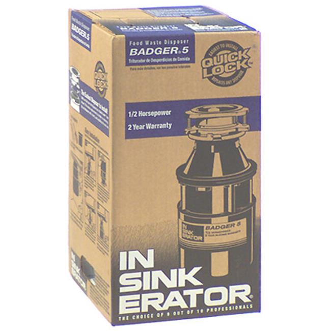 In-sink-erator Badger 5 Garbage Disposer BADGER5