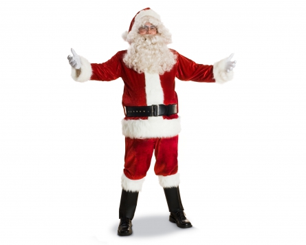 Deluxe Santa Claus Suit Set Large
