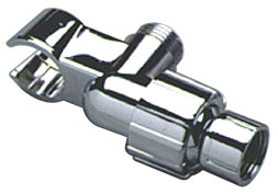 Waxman Consumer Products Group Chrome Shower Arm Mount 7657410B