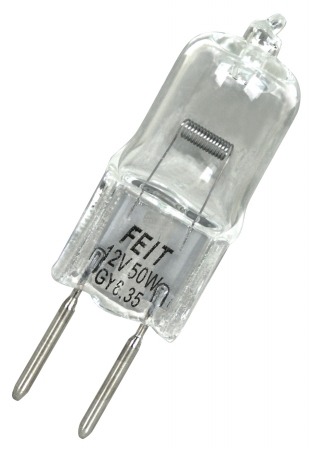 Picture of Feit High Quality Halogen Quartz T4 Light Bulb BPQ50T4-JCD