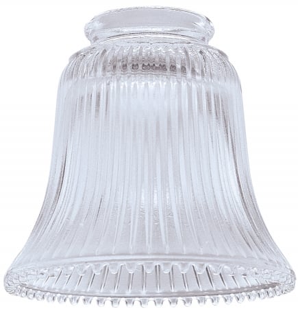 Picture of Westinghouse Lighting Clear Ribbed Fan &amp;amp;amp; Fixture Glass 81258 - Pack of 6