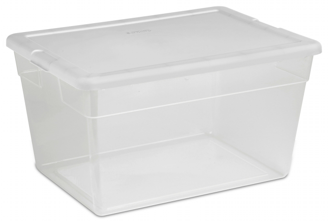 Picture of Sterilite 56 Quart Clear Storage Box 16598008 