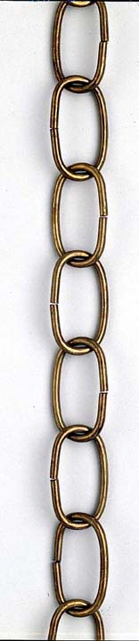 Picture of Westinghouse Lighting 3ft. Antique Brass Decorative Oval Chain  70071