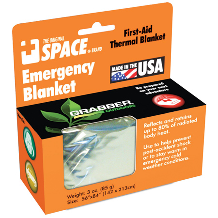 Picture of Space 127010 Emergency Blanket - Silver