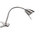 Dainolite DGU16-SC 1-Light Halogen Gooseneck Clip-On Lamp - Satin Chrome Dainolite DGU16-SC 1-Light Halogen Gooseneck Clip-On Lamp - Satin Chrome