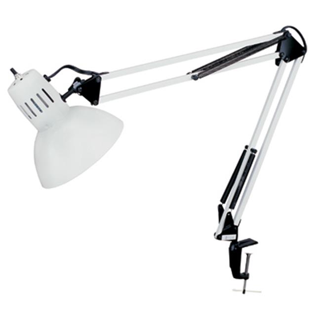 Dainolite DXL334-X-WH 1-Light Clamp-On Lamp Metal MX - White