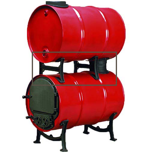 5SV-BKAD500 Double Barrel Stove Adapter Kit