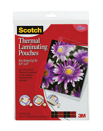 Picture of 3M Company MMMTP385420 Pouch 9 X 11.4 20 Per Pkg