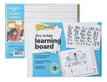 Picture of Pacon Corporation PACLB8511 Gowrite Dry Erase Learning Boards