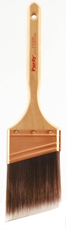 3" Angle Sash Firm, Nylon/Polyester Bristle, Paint Brush, Hardwood Handle