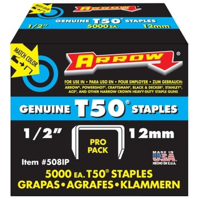 Arrow Fastener Co. .50in. T50 Staples
