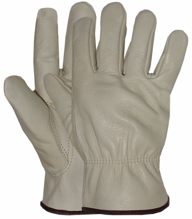 Boss Gloves Medium Mens Grain Leather Gloves  4067M
