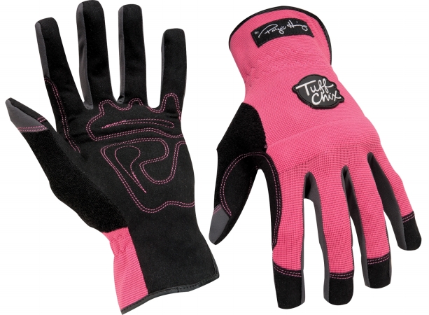 Medium Womens TUFF CHIX Landscaper Work Gloves  TCX- -  Ironclad Performance Wear, IR309639