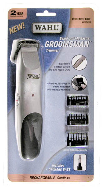 Picture of Wahl Clipper Groomsman Beard & Mustache Trimmer  9916-817