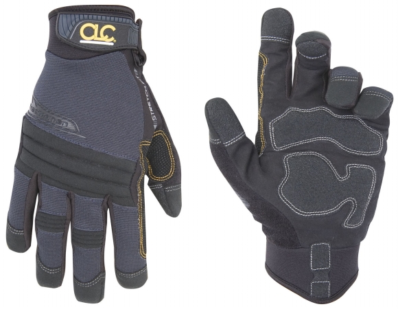 Slate Blue & Black Extra-Large Tradesman Gloves  145XL