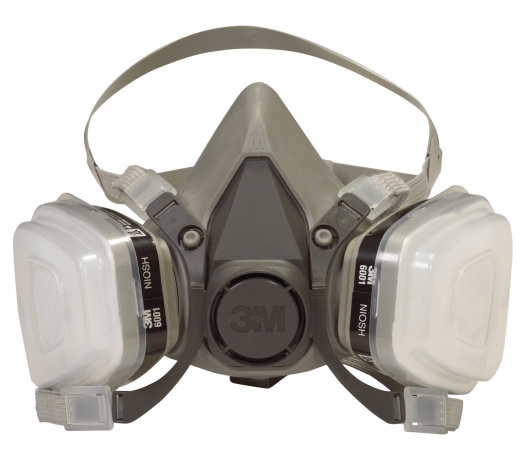 Picture of 3m Dual Cartridge Paint Spray Respirator  6211PA1-A