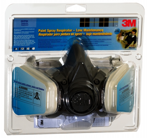 Picture of 3m Large 3M Half Facepiece Paint Spray & Pesticide Assembly  6311-PA1-A