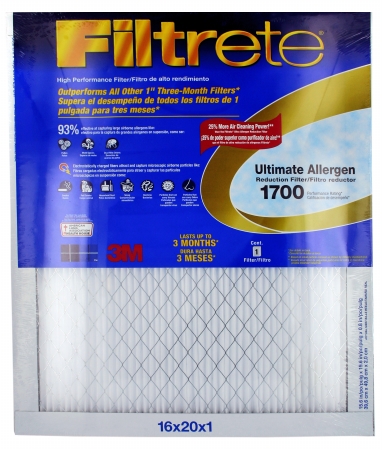 Picture of 3m 16in. X 20in. 1in. Filtrete Ultimate Allergen Reduction Filter  UA00DC-6 - Pack of 6