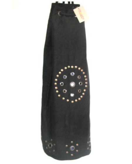 Picture of KushOasis OM101011-Black Yoga Bag - OMSutra Chakra Rivet Bag - Color - Black