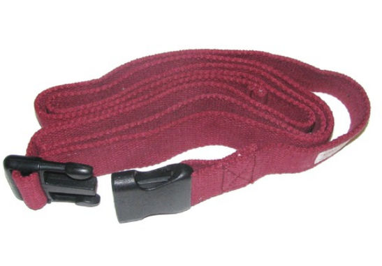 Picture of KushOasis OM133010-Burgundy OMSutra Yoga Strap Pinch -Quick R 10 ft. - Color - Burgundy