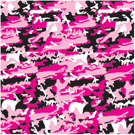 517018 Bandana - Pink Camo