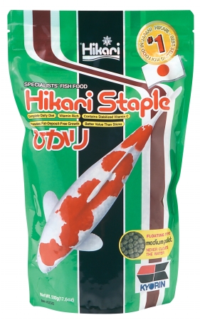 Picture of Hikari Sales Usa 17.6 Oz Hikari Staple Medium Pellets Pond Food  01342