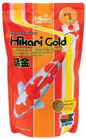 Picture of Hikari Sales Usa 17.6 Oz Hikari Gold Mini Pellets Pond Food  02242