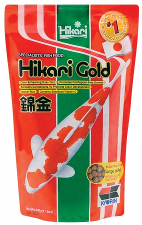 Picture of Hikari Sales Usa 17.6 Oz Hikari Gold Large Pellets Pond Food  02442