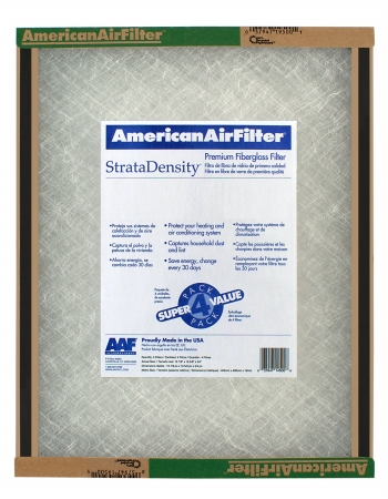 Picture of American Air Filter 14in. X 24in. X 1in. StrataDensity Fiberglass Air Filter  220-412 - Pack of 12