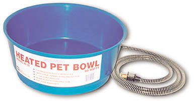 Picture of Farm Innovators 1-.50 Gallon Round Heated Pet Bowl  R-19