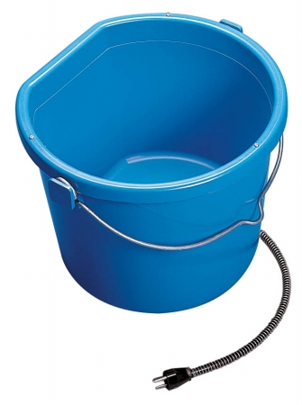Picture of Allied Precision Ind 5 Gallon 130 Watt Heated Flat Back Bucket  20FB