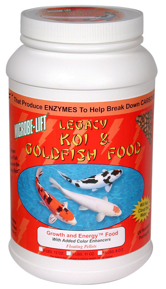 Picture of Ecological Labs 34 Oz Koi Legacy High Growth &amp;amp;amp; Energy Fish Food  MLLHGEMD - Pack of 6