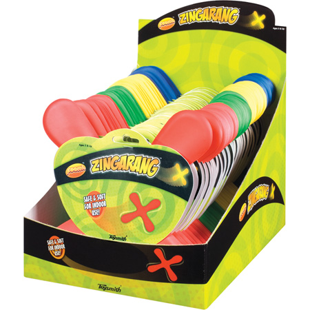 Picture of 0Zwest 325906 Ziparang Disp Toy - Assorted Bright Colors