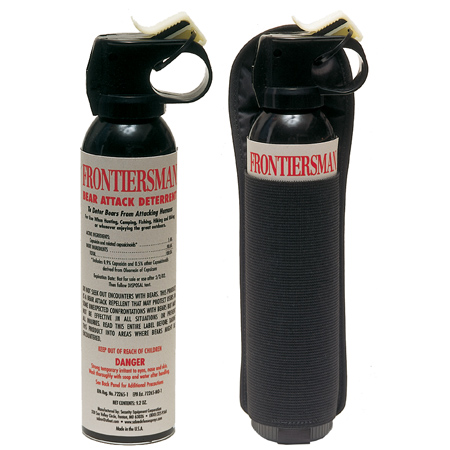 Picture of Security Equipment 343115 7.9 Oz. Bear Spray with Wand Holster