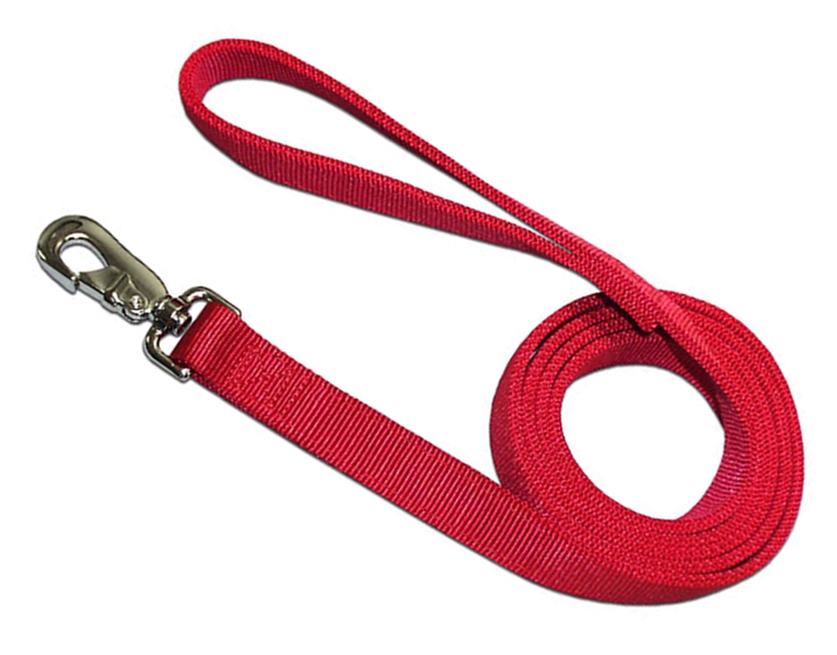 lb-ld-brv-4-rd  No.1104 RD 1inX4ft Nylon Lead Color Red -