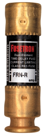 Picture of Bussmann - Cooper 10 Amp Fusetron Dual Element Time Delay Fuse  FRN-R-10