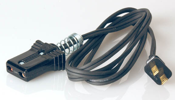 Picture of Coleman Cable 6ft. 16-2 Wire Gauge Black Small Appliance Cord  09316