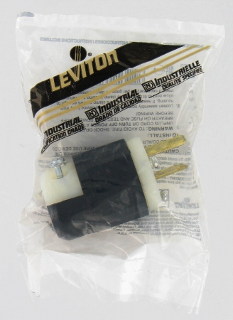 Leviton Industrial Grade Straight Blade Plug 061-5666-0C