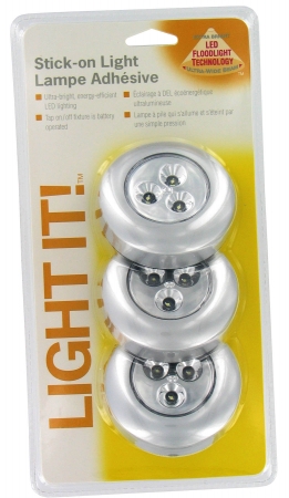 Picture of Fulrcum 3 Pack LED Tap Lights  30010-301