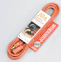 Picture of Coleman Cable 10ft. Vinyl Outdoor Extension Cord  02204